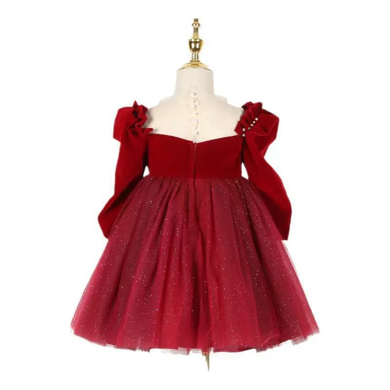 Long Princess Dress For Little Girls