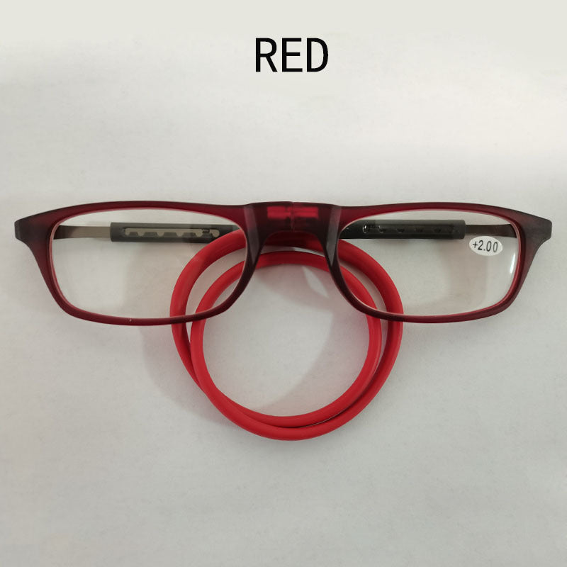 Portable Magnetic Neck-Hanging Reading Glasses