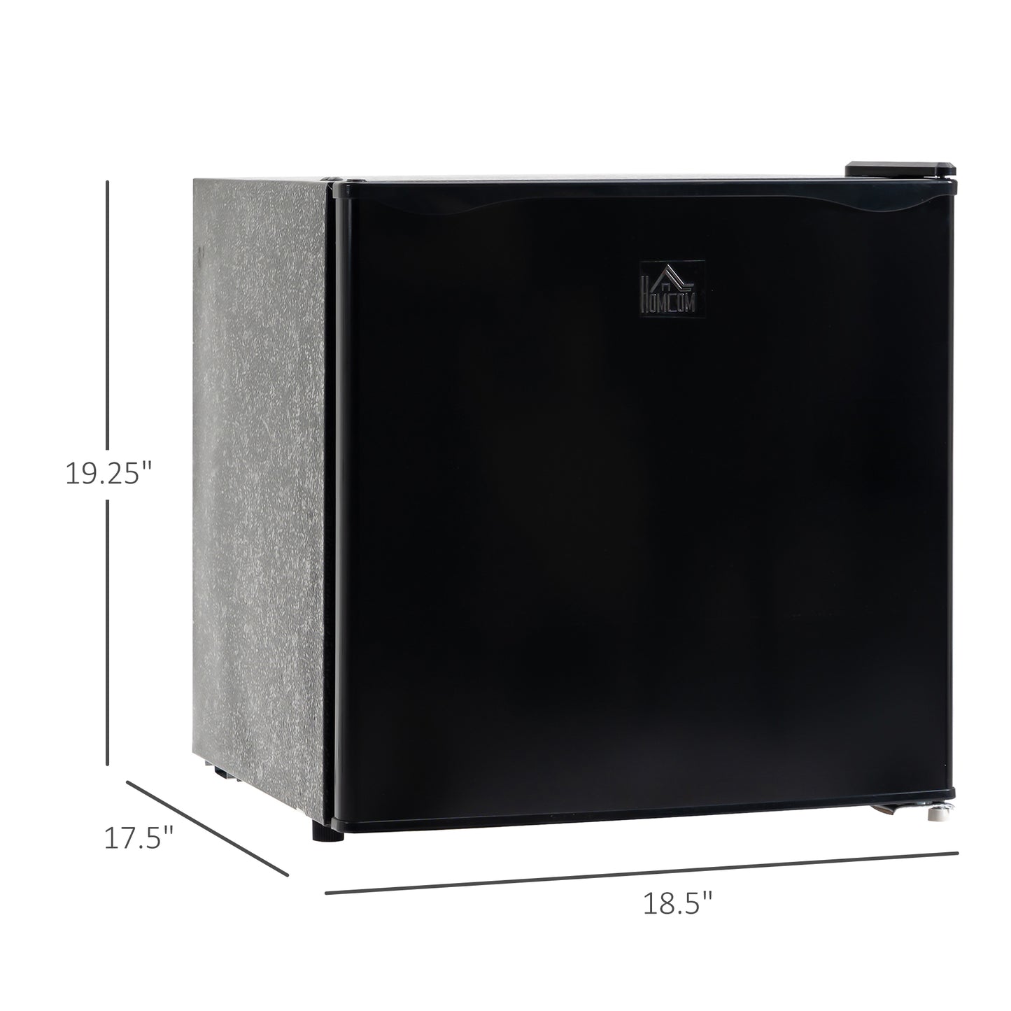 Mini Freezer Countertop, 1.1 Cu.Ft Compact Upright Freezer with Removable Shelves, Reversible Door for Home, Dorm, Apartment and Office, Black