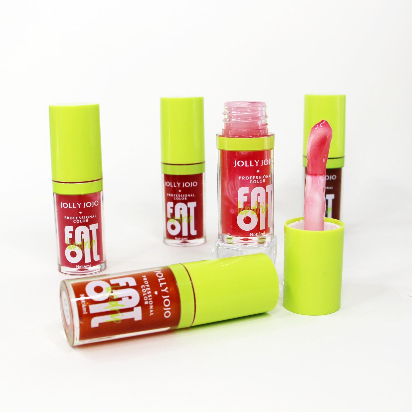 8-pack Vegan Tinted Moisturizing Shimmering Lip Oil Lip Gloss,Self-pickup Only