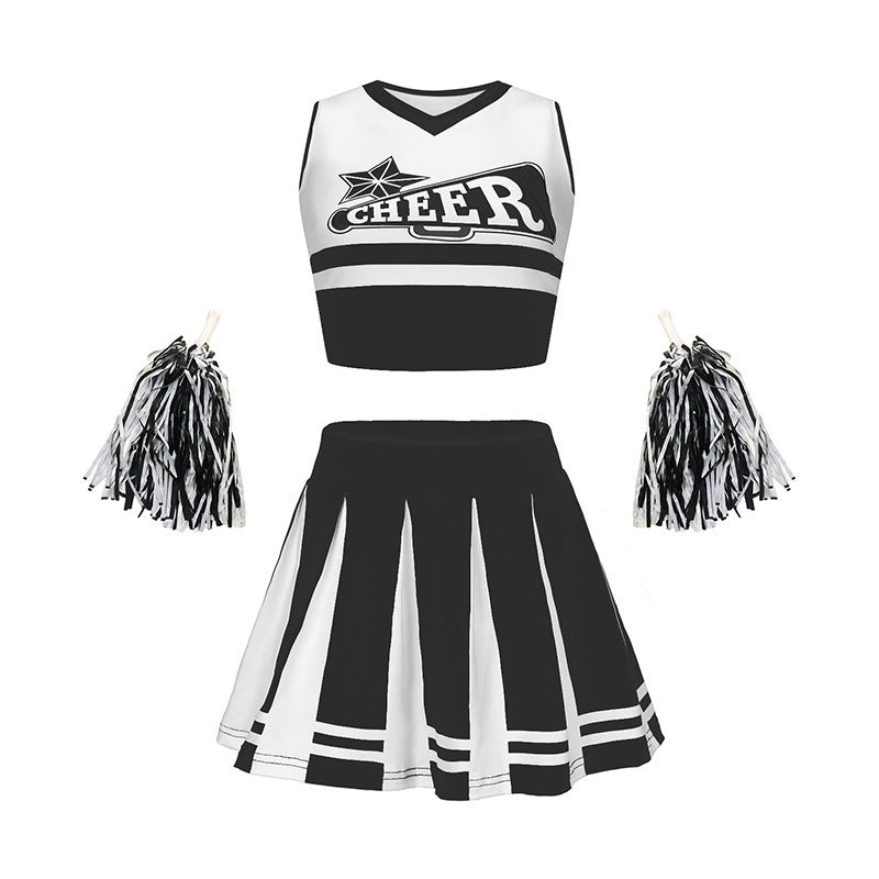 Childrens Cheerleading Performance Outfits Show Costumes