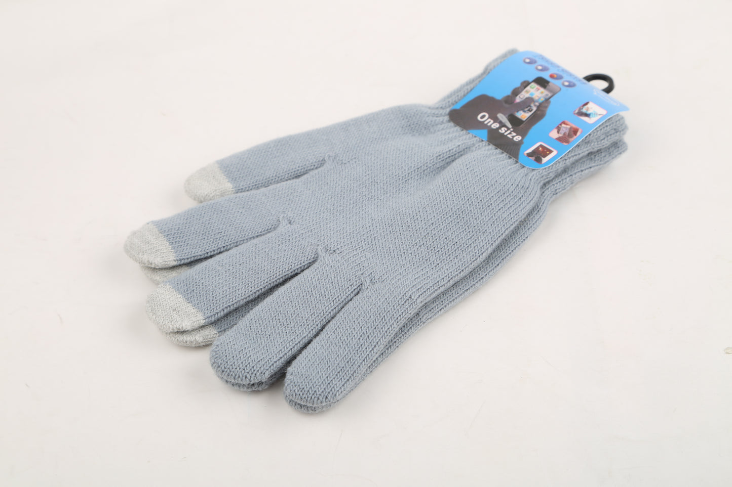 3 Color Options -- 1 Pair Unisex Winter Knit Gloves Touchscreen Outdoor Windproof Cycling Skiing Warm Gloves