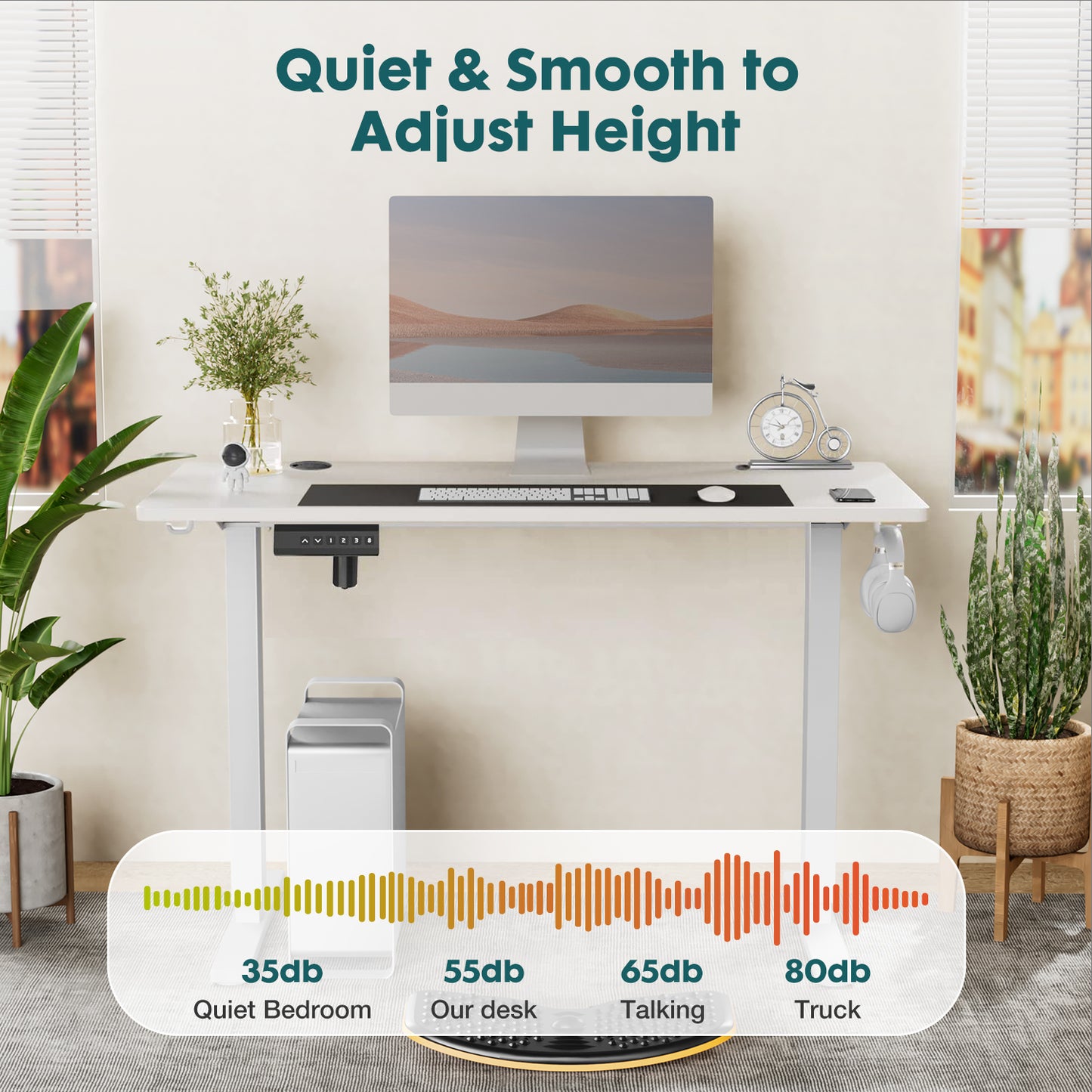 Ergonomic Height Adjustable Table