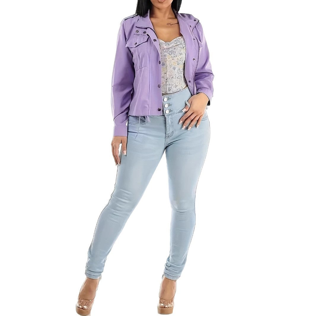 Women's High Waist Tight Stretch Shaping And Hip Lifting Jeans