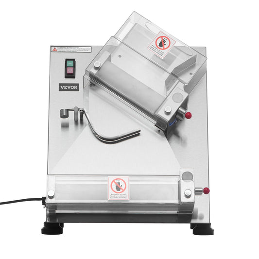 14 Inch Pizza Dough Roller Sheeter Automatic Commercial Pizza Dough Press 370W