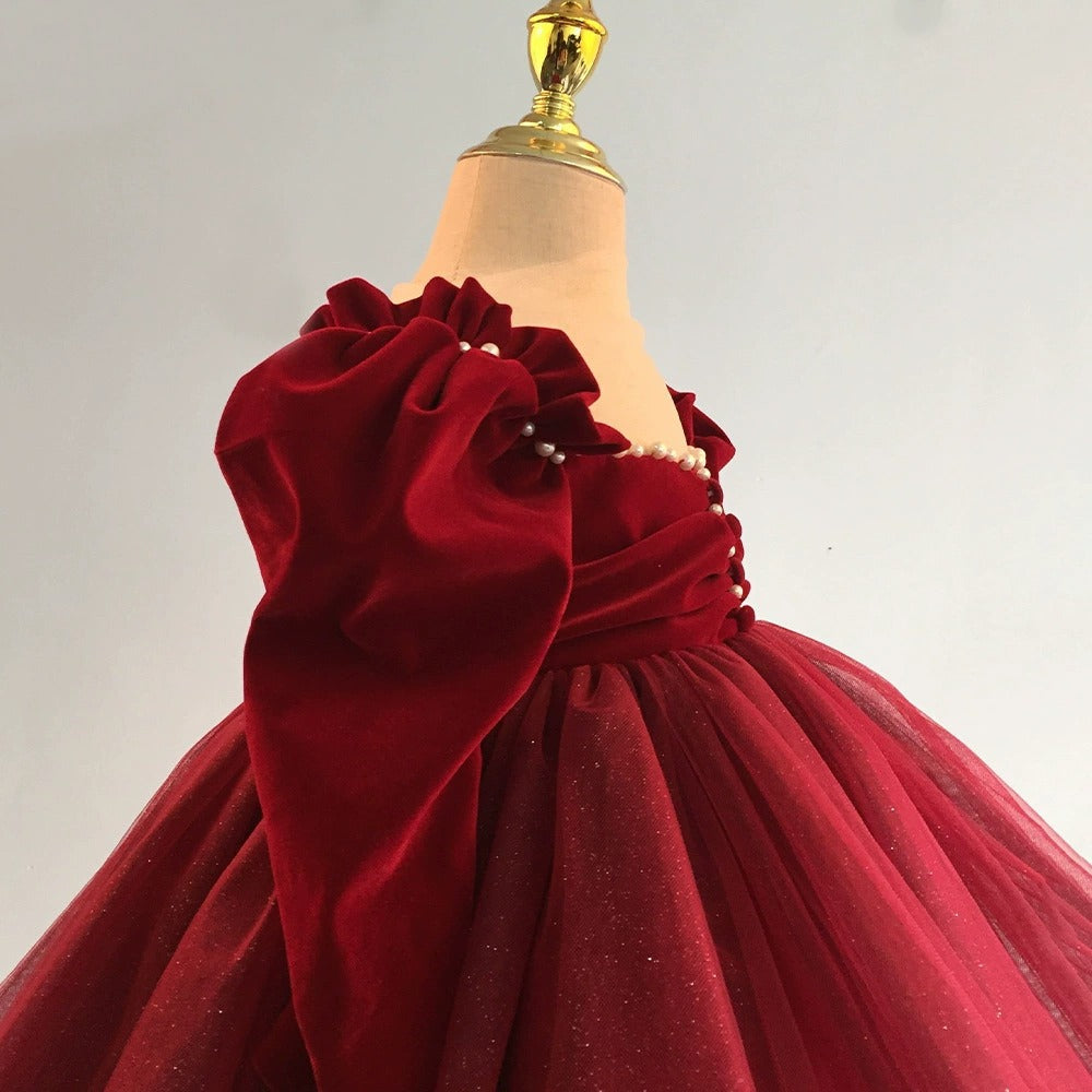 Long Princess Dress For Little Girls